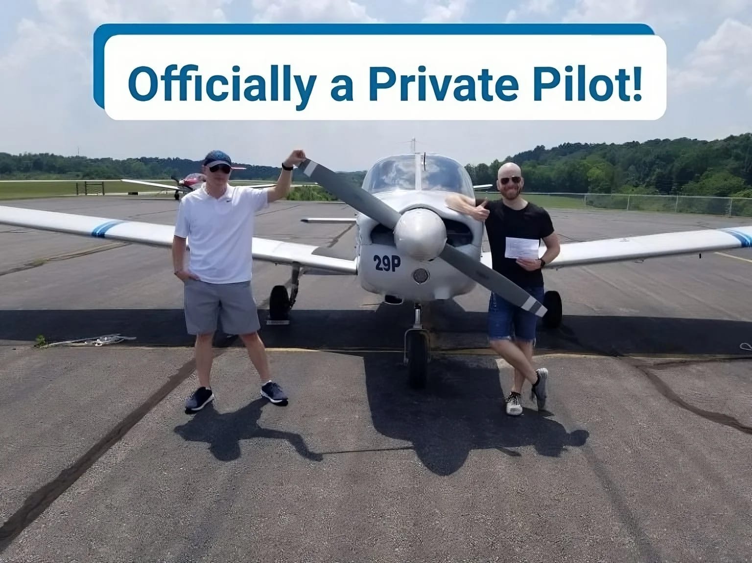 Officially a Private Pilot!
